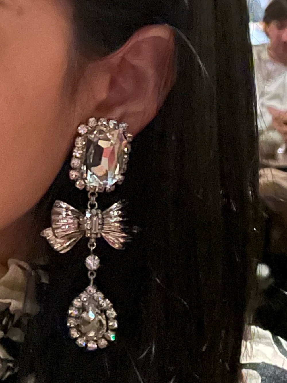 Alessandra Rich Clipon Earring - Picture 3 of 3